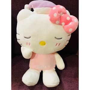 Sanrio Sleeping Hello Kitty Large Stuffed Plush Cute